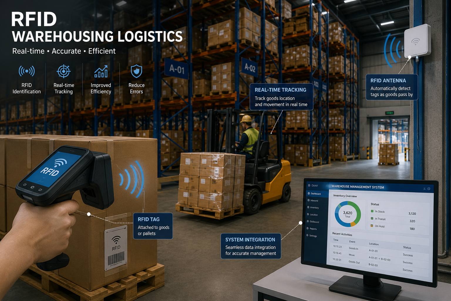 RFID-Lagerlogistik