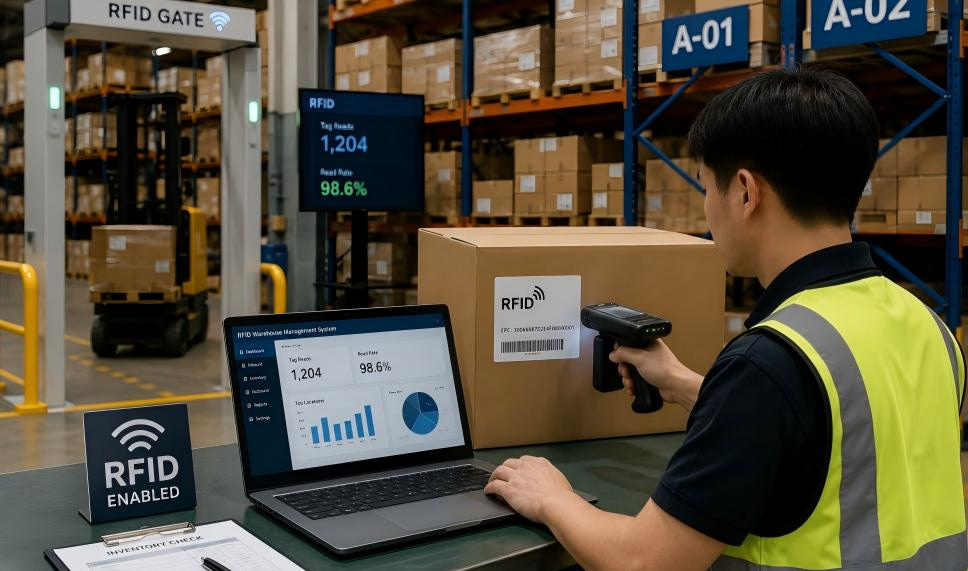 RFID-Lagerlogistik