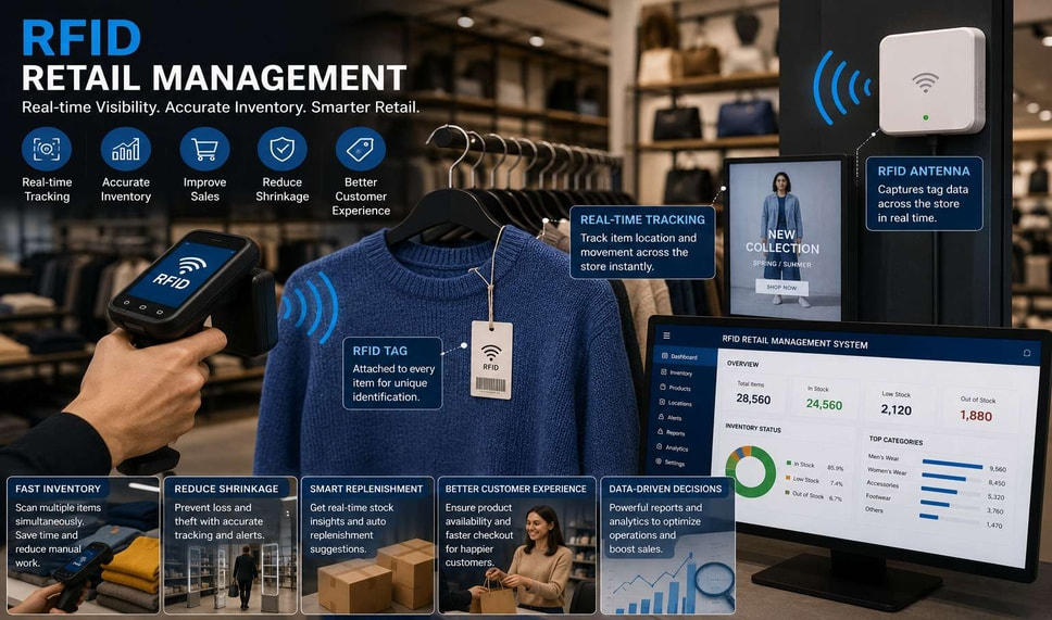 RFID-Management im Einzelhandel