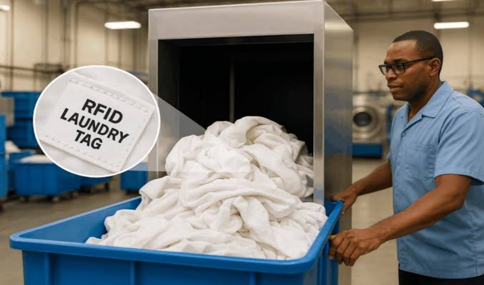 RFID-Industriewäscherei