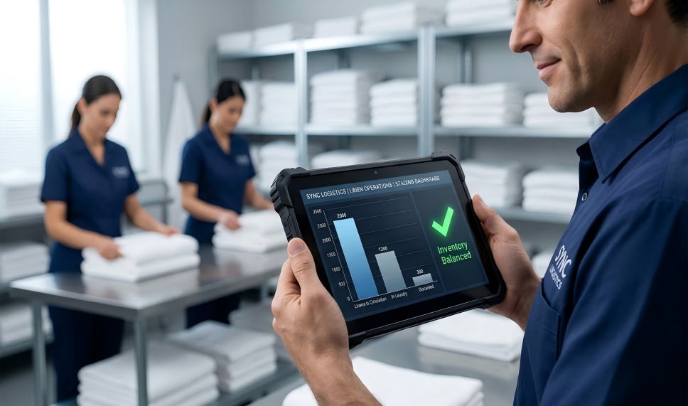 RFID-Hotelwäschereimanagement